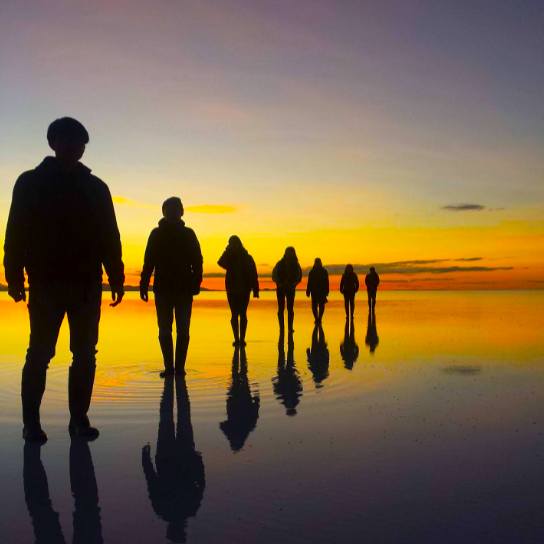 salt flat sunset photography - joker expeditions -